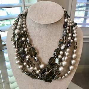 Stella & Dot Vintage Statement Necklace